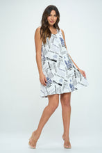 Load image into Gallery viewer, Print Missy Tank Dress-7003BN-TRP1-W383

