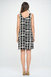 Print Missy Tank Dress- 7003BN-TRP1-W387