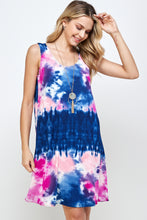 Load image into Gallery viewer, Plus Size Print Missy Tank Dress- 7003BN-TXP1-W294 - Jostar Online
