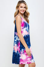 Load image into Gallery viewer, Plus Size Print Missy Tank Dress- 7003BN-TXP1-W294 - Jostar Online
