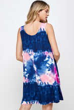 Load image into Gallery viewer, Plus Size Print Missy Tank Dress- 7003BN-TXP1-W294 - Jostar Online
