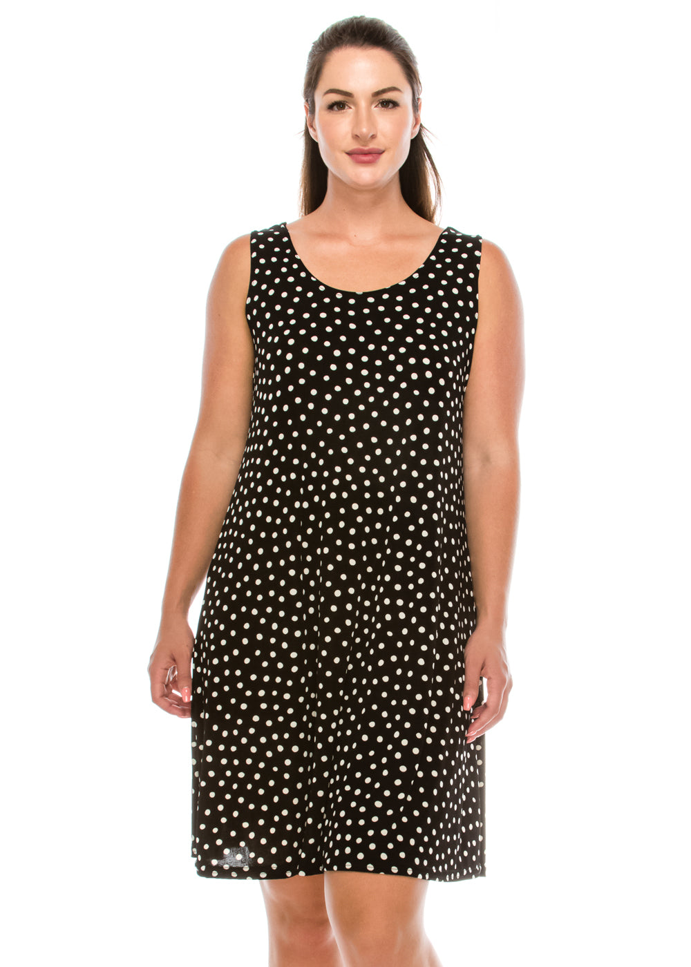 Jostar Women's Stretchy Missy Tank Dress Print, 703BN-TP-W032 - Jostar Online