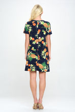 Load image into Gallery viewer, Plus Size Print Missy Dress Short Sleeve -7004BN-SXP1-W327 - Jostar Online
