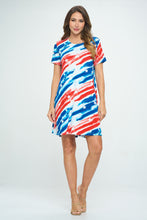 Load image into Gallery viewer, Print Missy Dress Short Sleeve-7004BN-SRP1-W384
