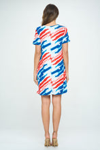 Load image into Gallery viewer, Print Missy Dress Short Sleeve-7004BN-SRP1-W384
