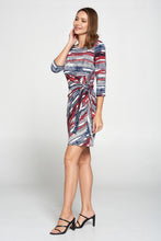 Load image into Gallery viewer, HIT Round-NK Side Tie Dress-7071HT-QRP1-W244 - Jostar Online
