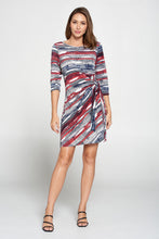 Load image into Gallery viewer, HIT Round-NK Side Tie Dress-7071HT-QRP1-W244 - Jostar Online
