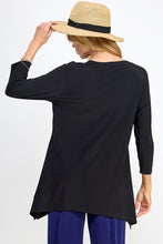 Load image into Gallery viewer, Handkerchief Hem Top-3088HT-QRS1
