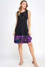 Load image into Gallery viewer, Graceful Contrast Sleeveless Round Neckline Dress-7083HT-TRP1-C-W207
